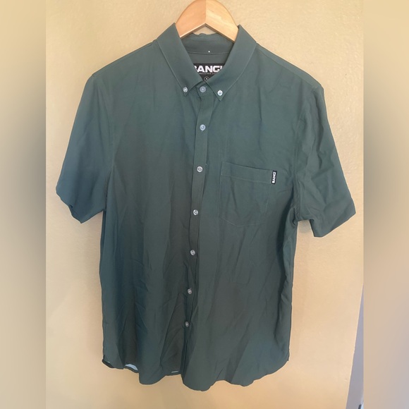 BANG Miami Army Green Casual Button Down Shirt - Picture 4 of 12